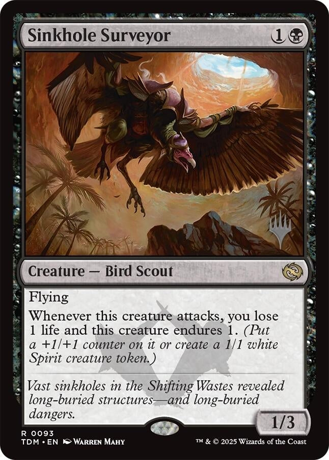 Image for Sinkhole Surveyor (Promo Pack: Tarkir: Dragonstorm) (93) - Magic: The Gathering