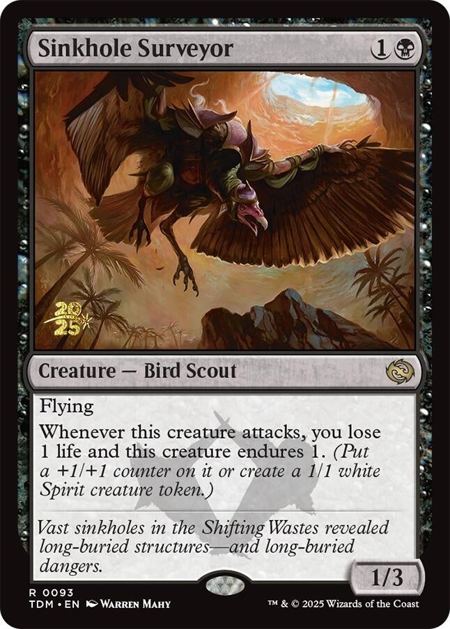 Image for Sinkhole Surveyor (Prerelease Cards) (93) - Magic: The Gathering