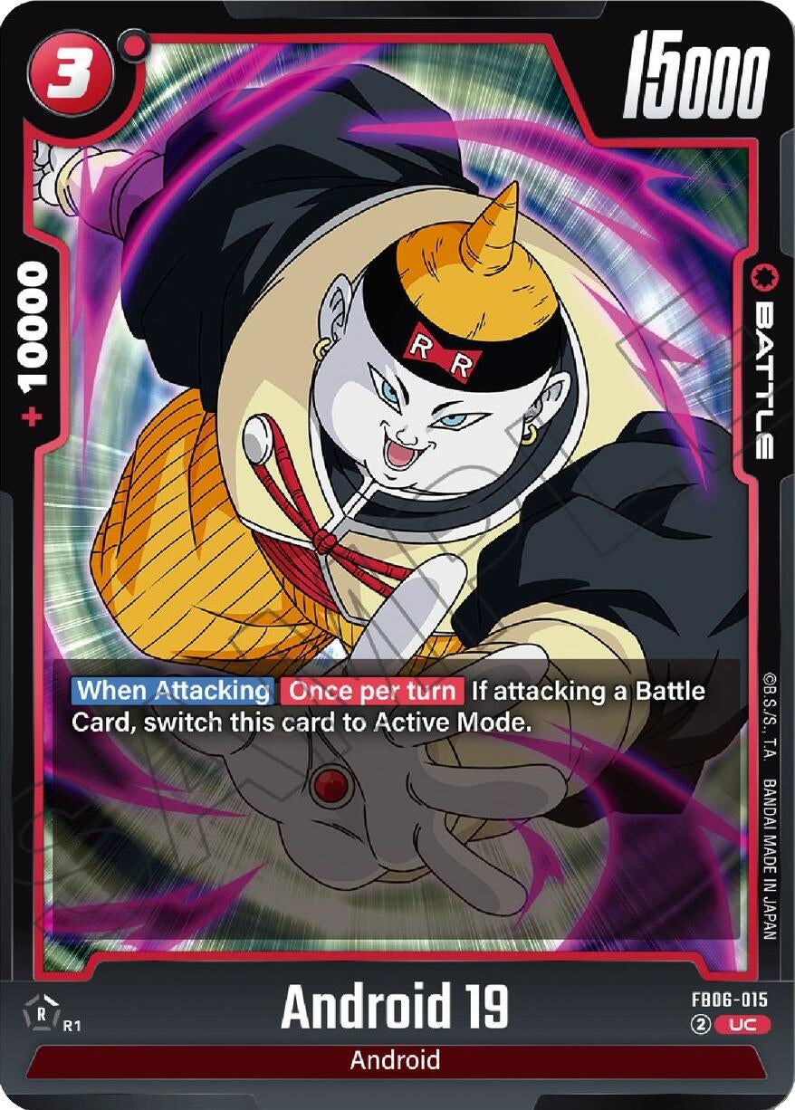 Image for Android 19 (Rivals Clash) (FB06-015) - Dragon Ball Super: Fusion World