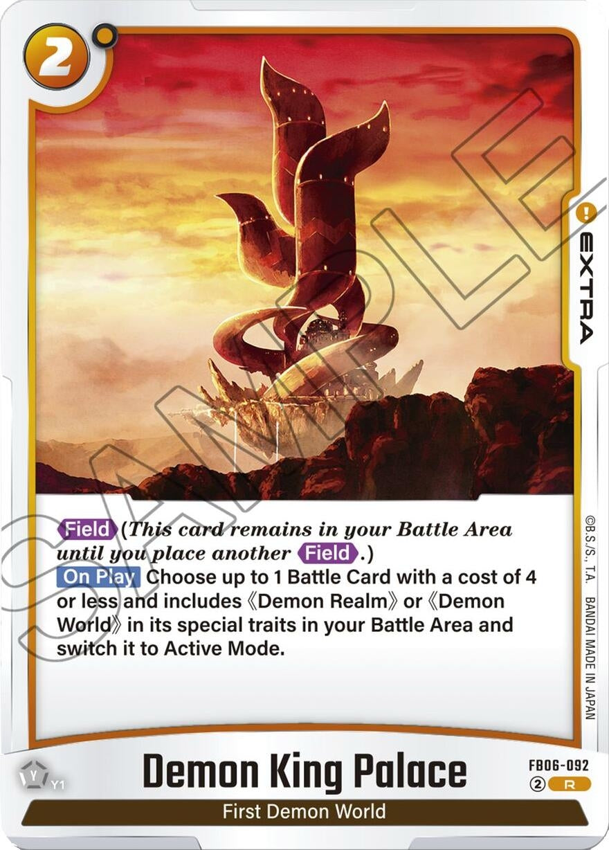 Image for Demon King Palace (Rivals Clash) (FB06-092) - Dragon Ball Super: Fusion World