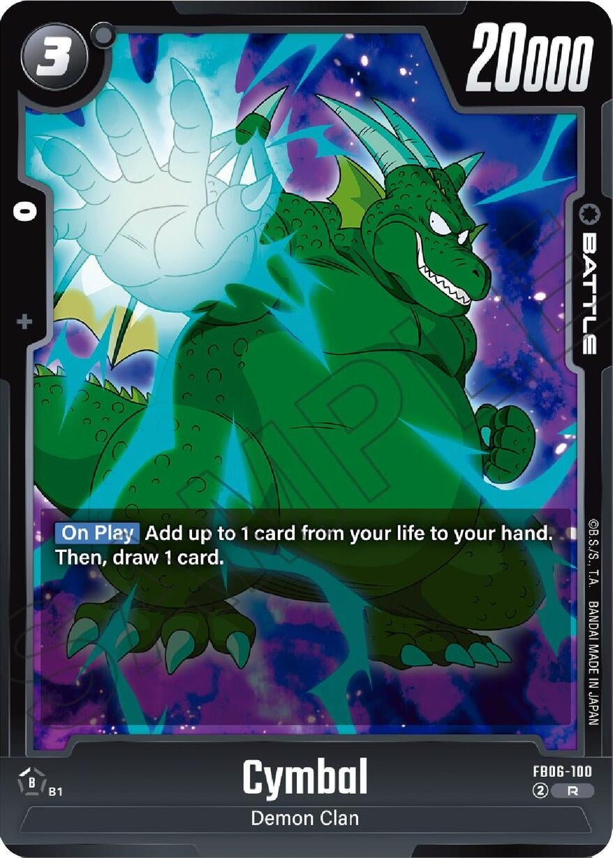 Image for Cymbal - FB06-100 (Rivals Clash) (FB06-100) - Dragon Ball Super: Fusion World