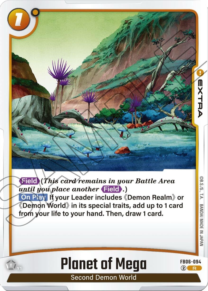 Image for Planet of Mega (Rivals Clash) (FB06-094) - Dragon Ball Super: Fusion World