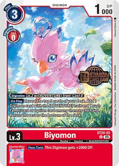 Image for Biyomon (ST-20_PR) (ST20-02 U) - Digimon Card Game