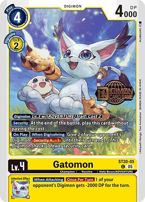 Image for Gatomon (ST-20_PR) (ST20-05 C) - Digimon Card Game