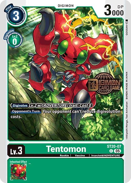 Image for Tentomon (ST-20_PR) (ST20-07 C) - Digimon Card Game