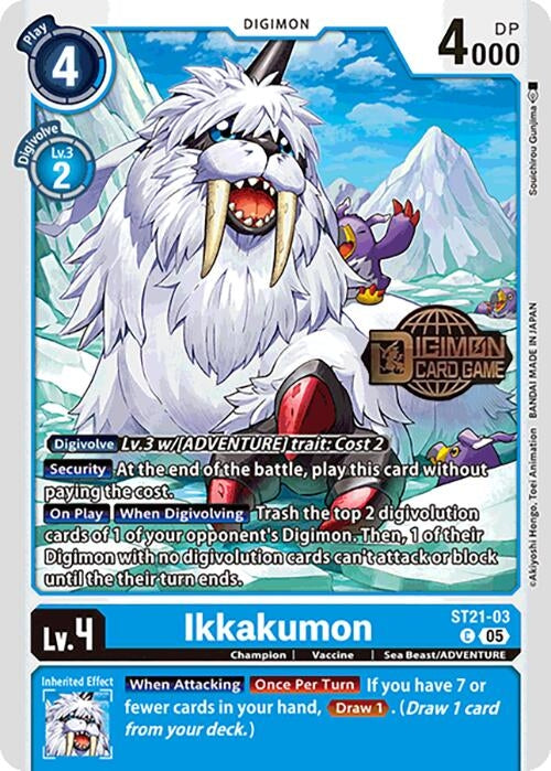 Image for Ikkakumon (ST-21_PR) (ST21-03 C) - Digimon Card Game