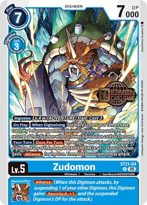 Image for Zudomon (ST-21_PR) (ST21-04 U) - Digimon Card Game