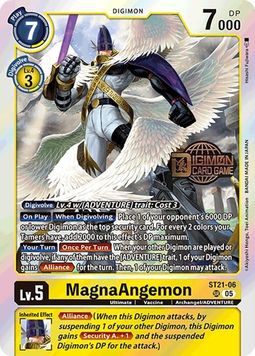 Image for MagnaAngemon (ST-21_PR) (ST21-06 SR) - Digimon Card Game
