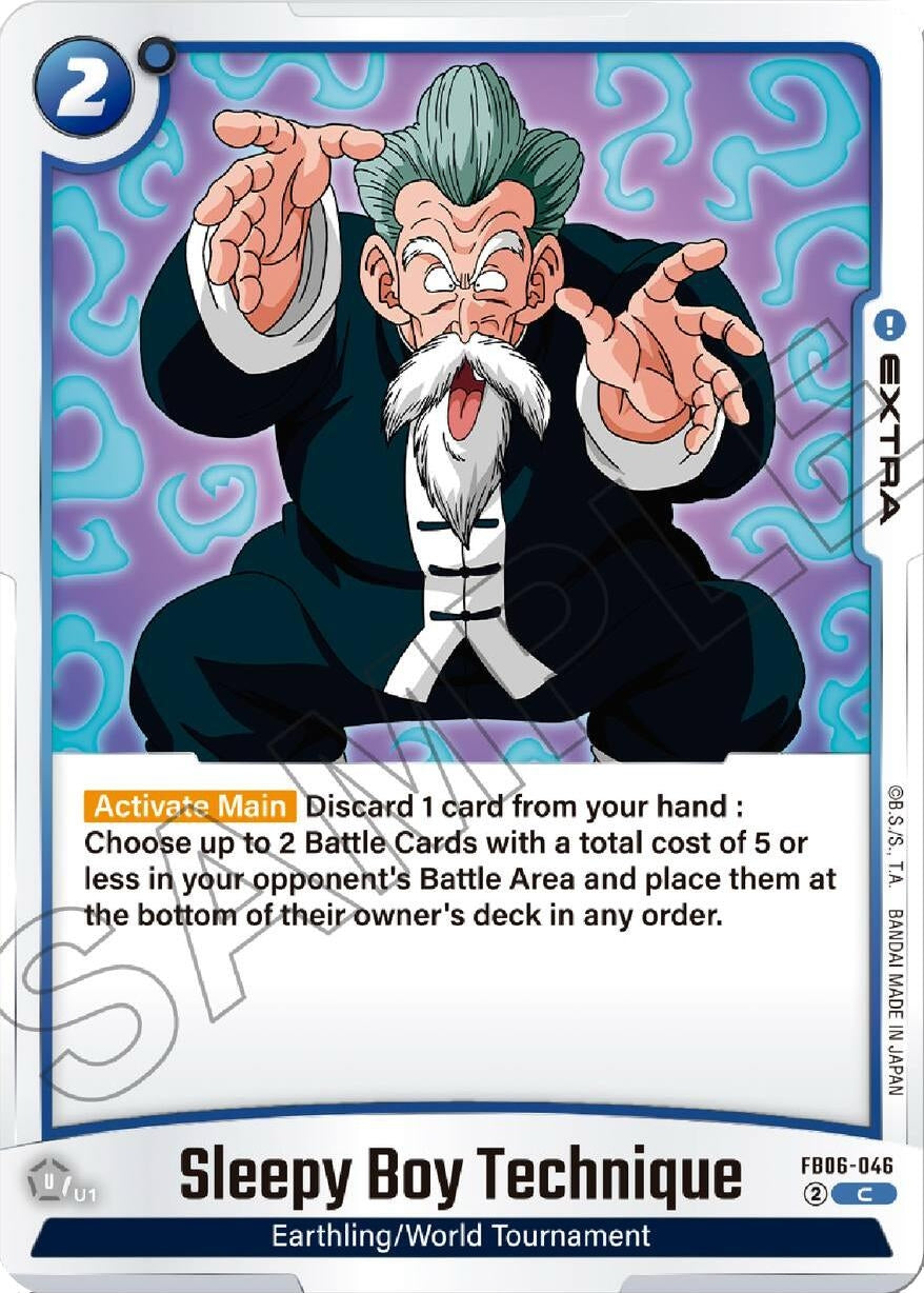 Image for Sleepy Boy Technique (Rivals Clash) (FB06-046) - Dragon Ball Super: Fusion World