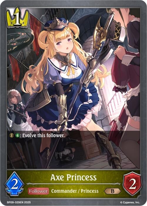 Image for Axe Princess (BP09: Duet of Dawn and Dusk) (BP09-029EN) - Shadowverse: Evolve