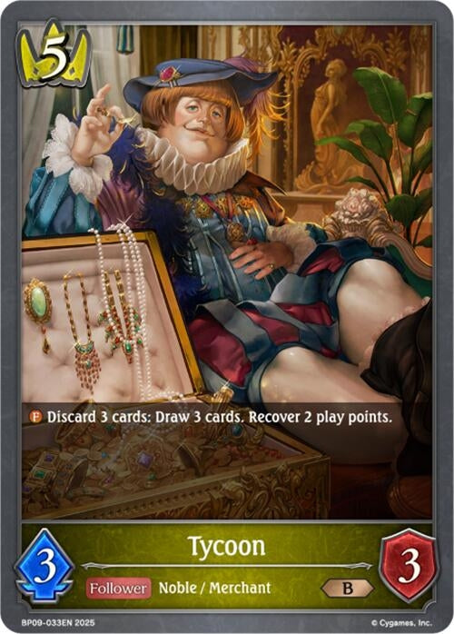 Image for Tycoon (BP09: Duet of Dawn and Dusk) (BP09-033EN) - Shadowverse: Evolve