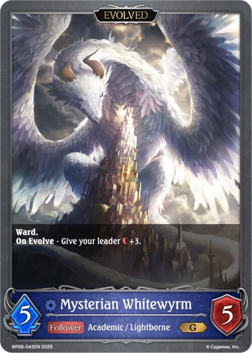 Image for Mysterian Whitewyrm // Mysterian Blackwyrm (BP09: Duet of Dawn and Dusk) (BP09-042EN) - Shadowverse: Evolve
