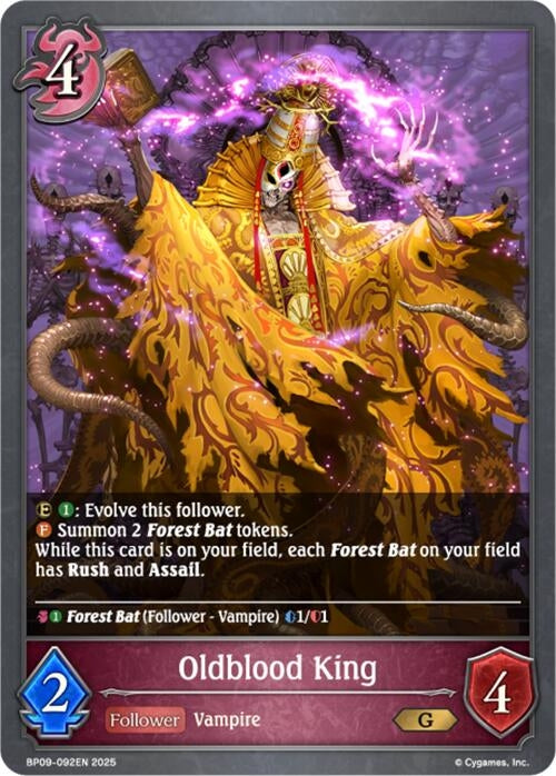 Image for Oldblood King (BP09: Duet of Dawn and Dusk) (BP09-092EN) - Shadowverse: Evolve