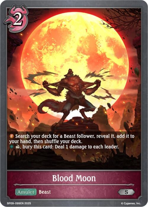 Image for Blood Moon (BP09: Duet of Dawn and Dusk) (BP09-099EN) - Shadowverse: Evolve