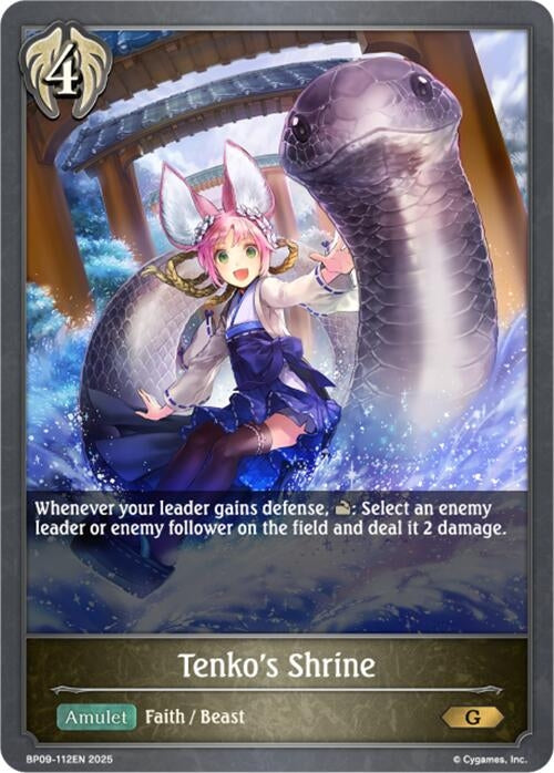 Image for Tenko's Shrine (BP09: Duet of Dawn and Dusk) (BP09-112EN) - Shadowverse: Evolve