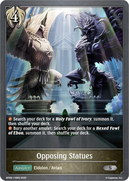 Image for Opposing Statues (BP09: Duet of Dawn and Dusk) (BP09-116EN) - Shadowverse: Evolve