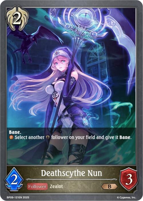Image for Deathscythe Nun (BP09: Duet of Dawn and Dusk) (BP09-121EN) - Shadowverse: Evolve