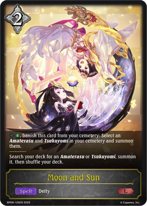 Image for Moon and Sun (BP09: Duet of Dawn and Dusk) (BP09-125EN) - Shadowverse: Evolve