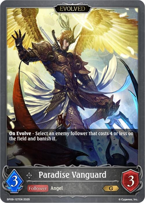 Image for Paradise Vanguard (Evolved) (BP09: Duet of Dawn and Dusk) (BP09-127EN) - Shadowverse: Evolve