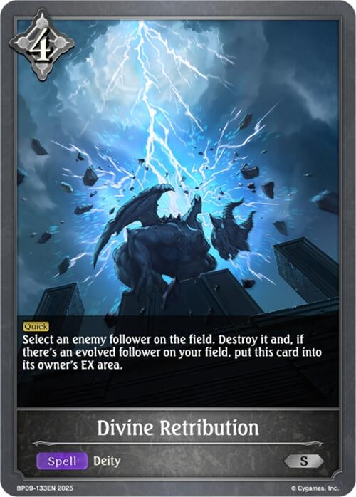 Image for Divine Retribution (BP09: Duet of Dawn and Dusk) (BP09-133EN) - Shadowverse: Evolve