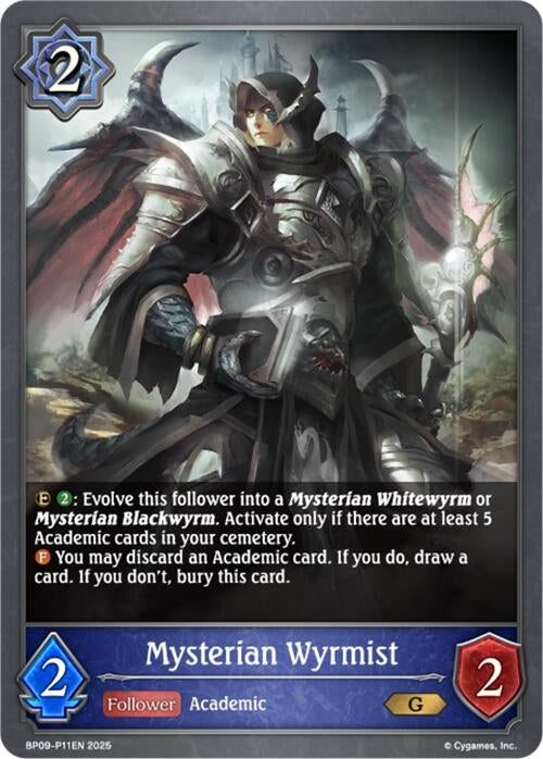 Image for Mysterian Wyrmist - P11EN (Foil) (BP09: Duet of Dawn and Dusk) (BP09-P11EN) - Shadowverse: Evolve