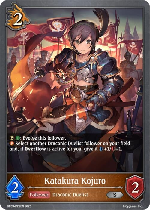 Image for Katakura Kojuro - P29EN (Foil) (BP09: Duet of Dawn and Dusk) (BP09-P29EN) - Shadowverse: Evolve