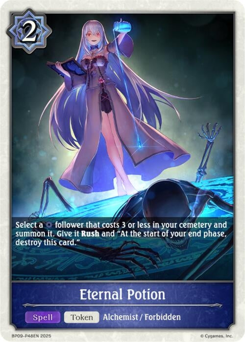 Image for Eternal Potion - P48EN (Foil) (BP09: Duet of Dawn and Dusk) (BP09-P48EN) - Shadowverse: Evolve