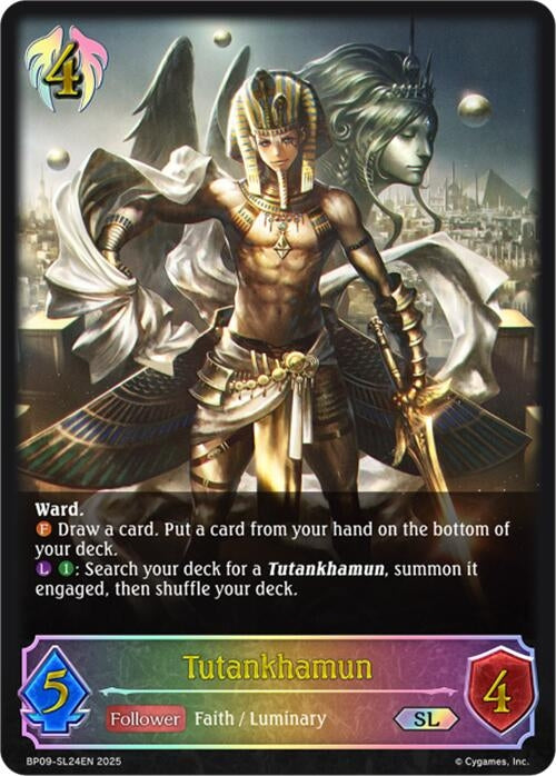 Image for Tutankhamun (SL) (BP09: Duet of Dawn and Dusk) (BP09-SL24EN) - Shadowverse: Evolve