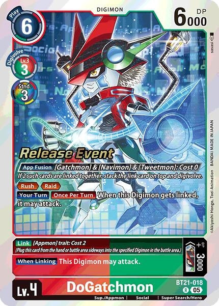 Image for DoGatchmon (BT21_PR) (BT21-018 R) - Digimon Card Game