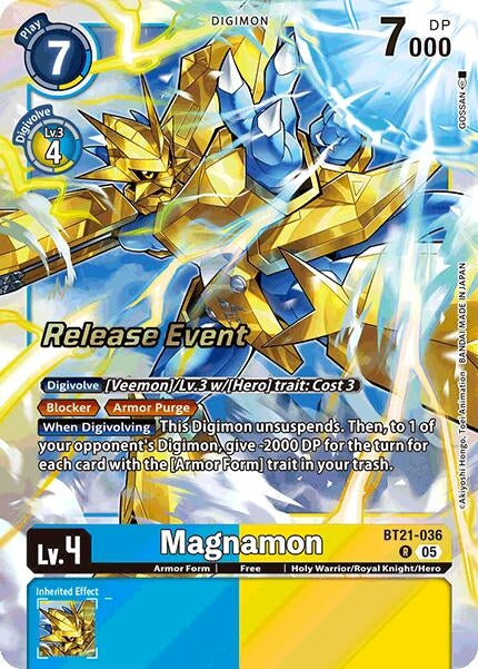 Image for Magnamon (BT21_PR) (BT21-036 R) - Digimon Card Game