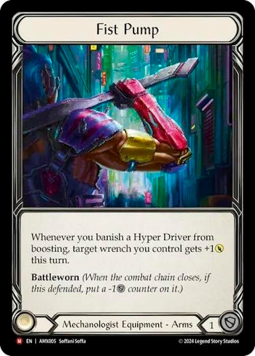 Image for Fist Pump (Armory Deck: Maxx Nitro) (AMX005) - Flesh and Blood TCG