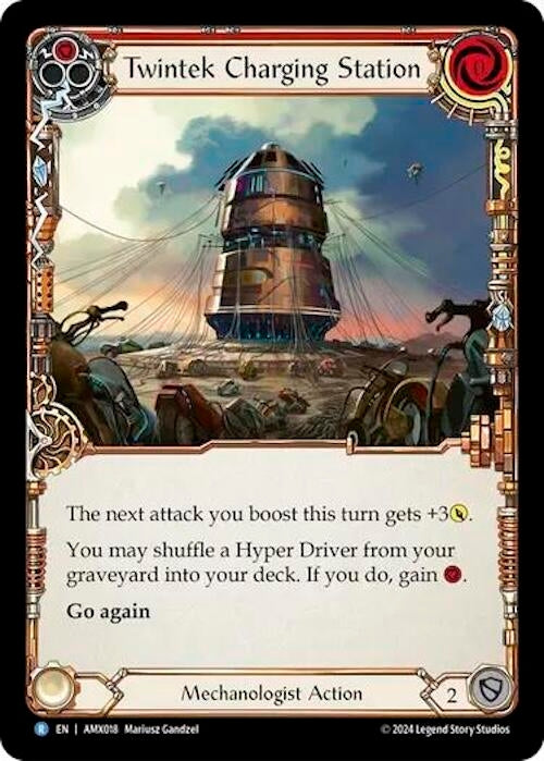 Image for Twintek Charging Station (Armory Deck: Maxx Nitro) (AMX018) - Flesh and Blood TCG