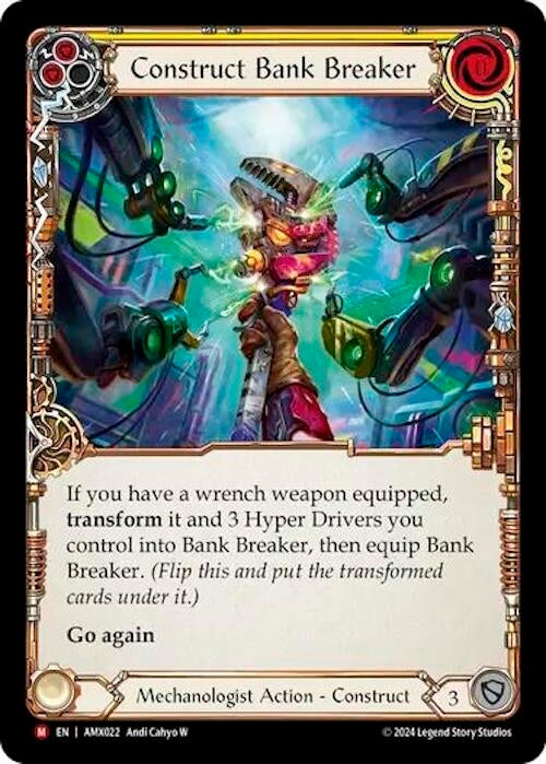 Image for Construct Bank Breaker (Armory Deck: Maxx Nitro) (AMX022) - Flesh and Blood TCG