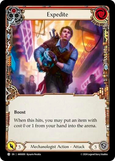 Image for Expedite (Red) (Armory Deck: Maxx Nitro) (AMX009) - Flesh and Blood TCG