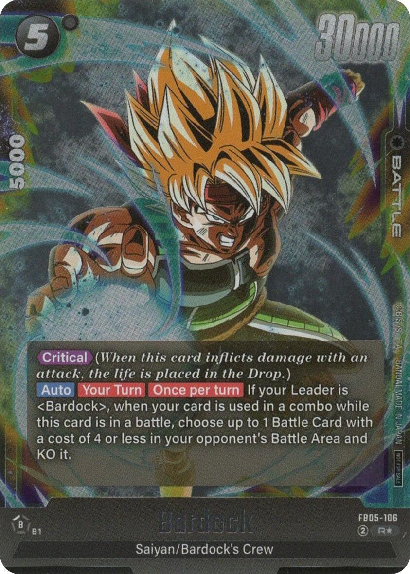 Image for Bardock (Tournament Pack 06) (Tournament and Championship Promos) (FB05-106) - Dragon Ball Super: Fusion World