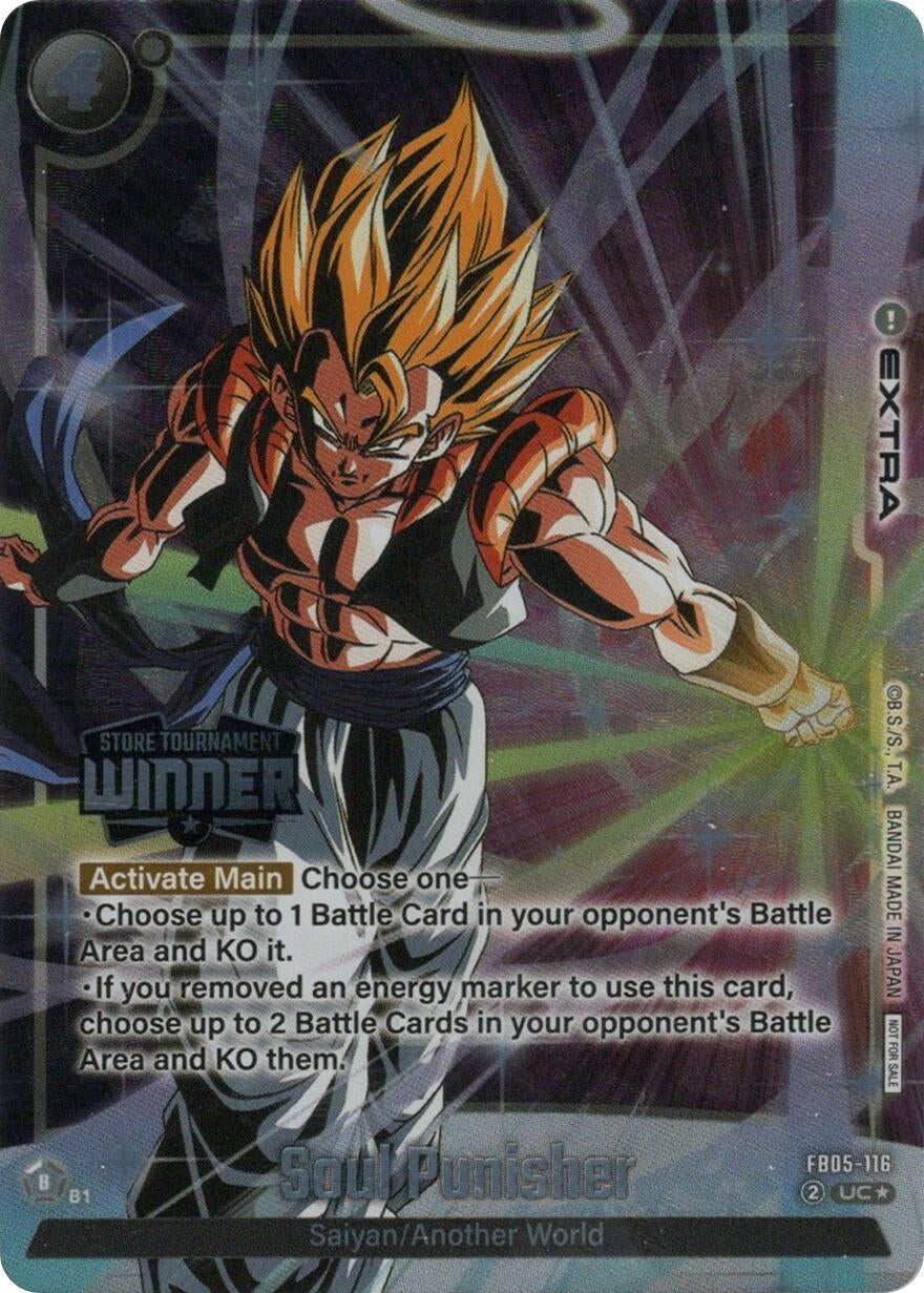 Image for Soul Punisher (Tournament Pack -Winner- 06) (Tournament and Championship Promos) (FB05-116) - Dragon Ball Super: Fusion World