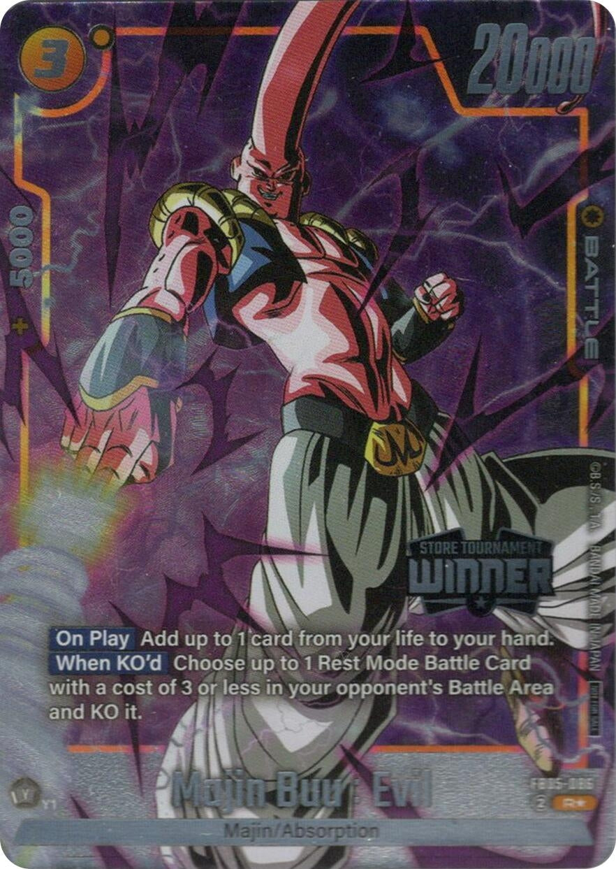 Image for Majin Buu : Evil (Tournament Pack -Winner- 06) (Tournament and Championship Promos) (FB05-086) - Dragon Ball Super: Fusion World