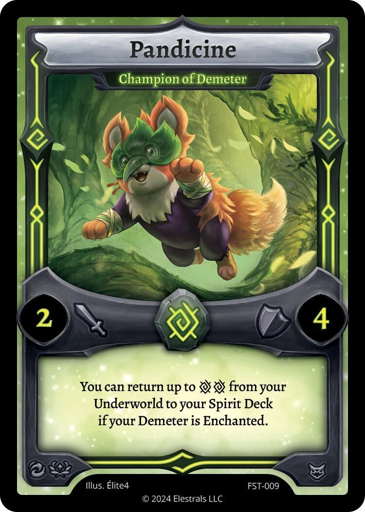 Image for Pandicine - Champion of Demeter (Divine Champions: Firestorm) (FST-009) - Elestrals