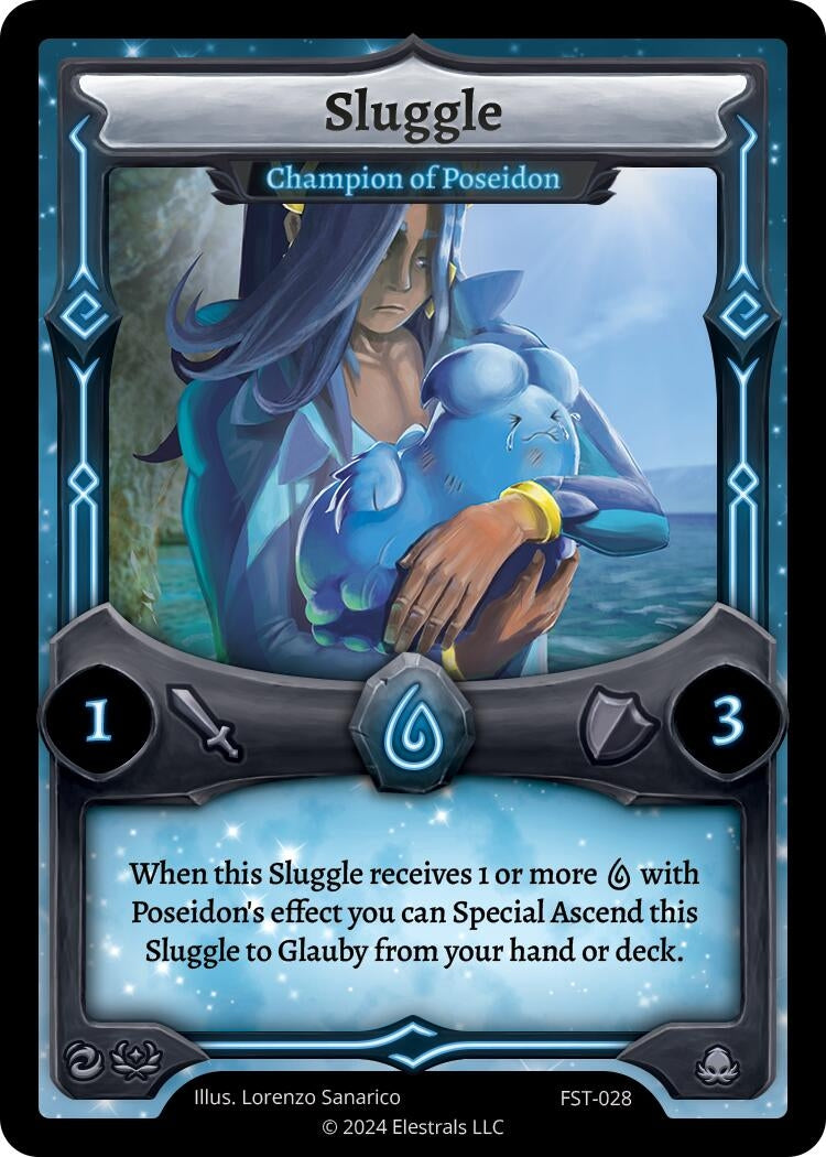 Image for Sluggle - Champion of Poseidon (Divine Champions: Firestorm) (FST-028) - Elestrals
