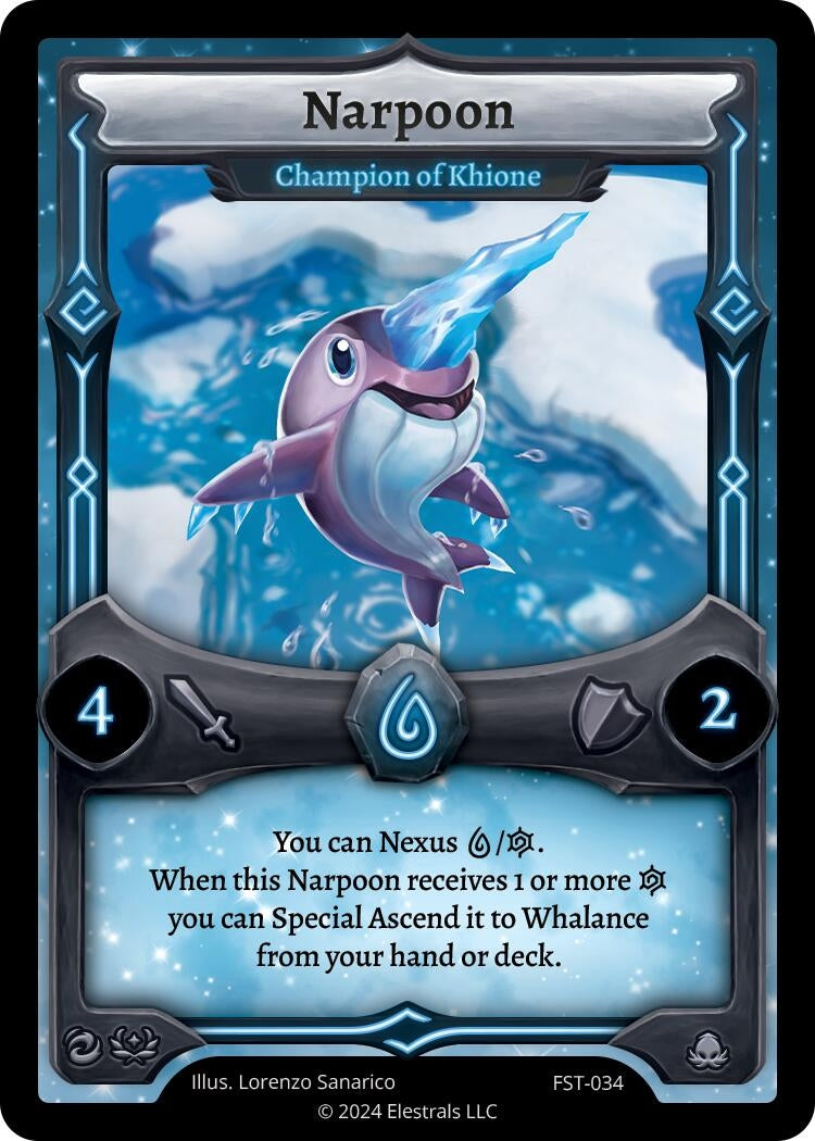 Image for Narpoon - Champion of Khione (Divine Champions: Firestorm) (FST-034) - Elestrals