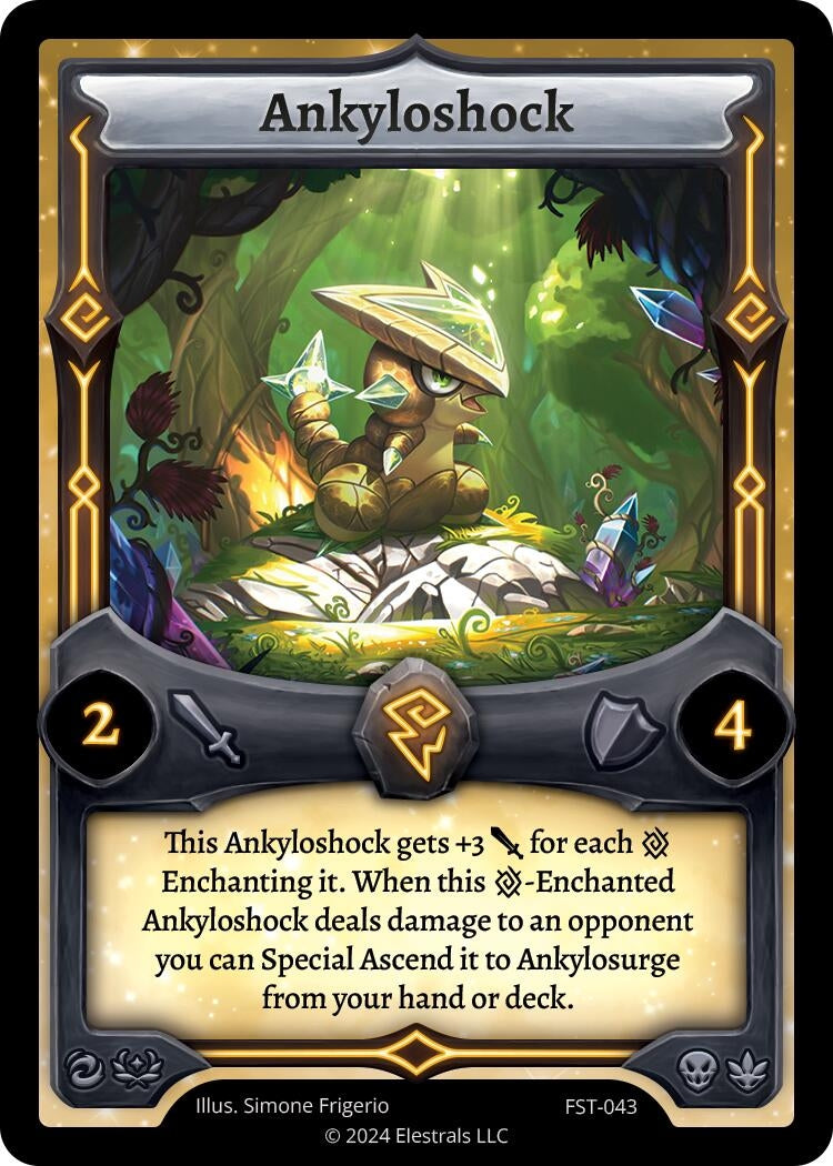 Image for Ankyloshock (Divine Champions: Firestorm) (FST-043) - Elestrals