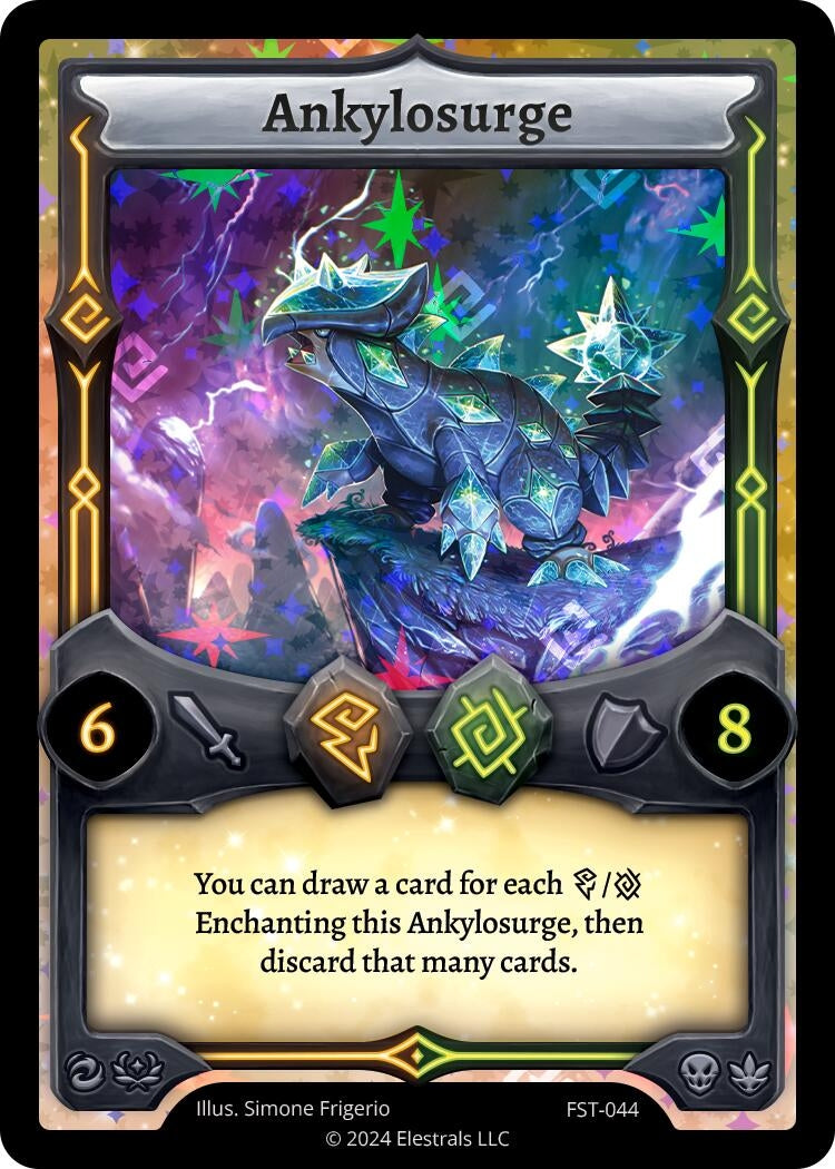 Image for Ankylosurge (Divine Champions: Firestorm) (FST-044) - Elestrals