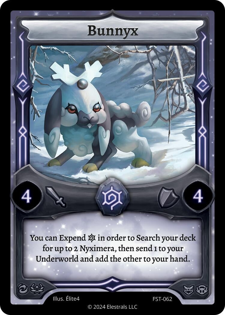Image for Bunnyx (Divine Champions: Firestorm) (FST-062) - Elestrals
