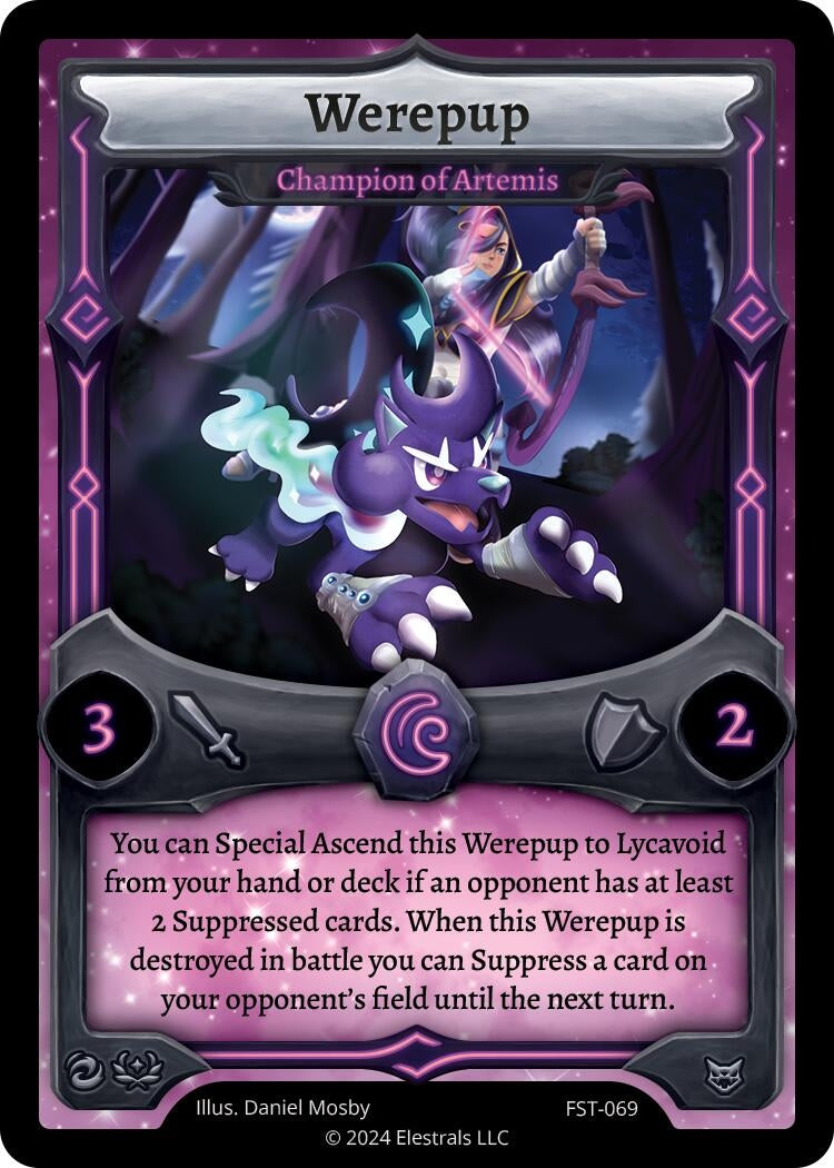 Image for Werepup - Champion of Artemis (Divine Champions: Firestorm) (FST-069) - Elestrals