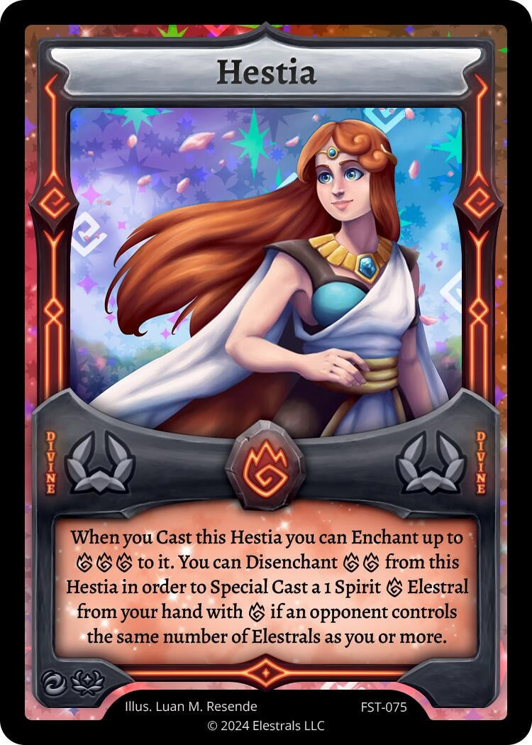 Image for Hestia (Divine Champions: Firestorm) (FST-075) - Elestrals