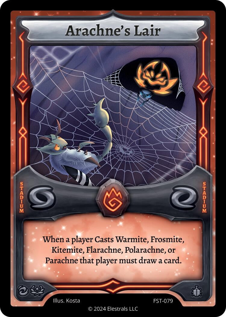 Image for Arachne's Lair (Divine Champions: Firestorm) (FST-079) - Elestrals