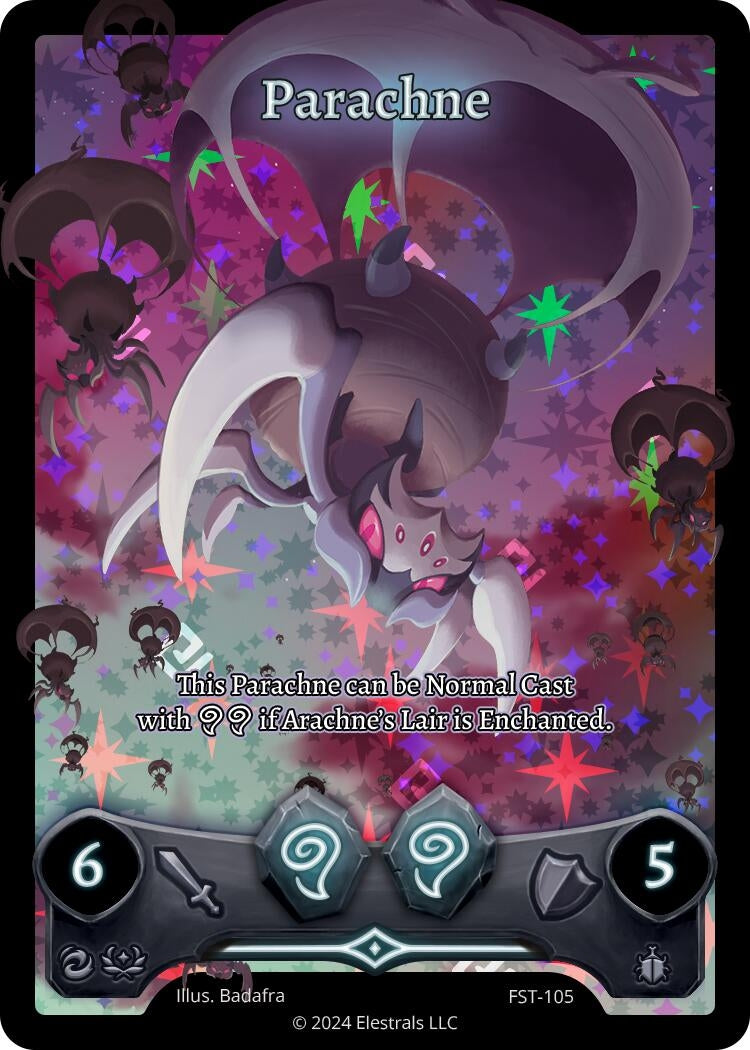 Image for Parachne (Full Art) (Divine Champions: Firestorm) (FST-105) - Elestrals