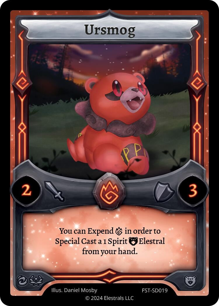 Image for Ursmog (Divine Champions: Firestorm Starter Decks) (FST-SD019) - Elestrals