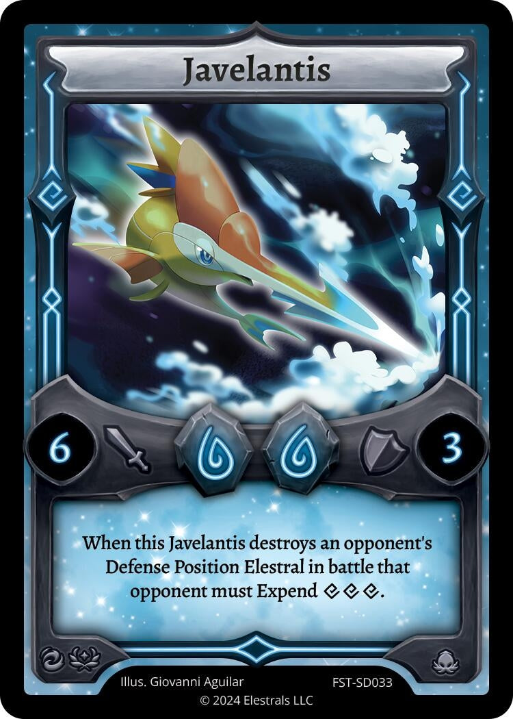 Image for Javelantis (Divine Champions: Firestorm Starter Decks) (FST-SD033) - Elestrals