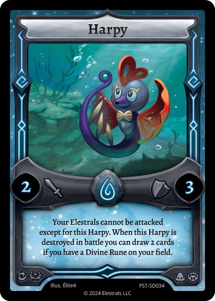 Image for Harpy (Divine Champions: Firestorm Starter Decks) (FST-SD034) - Elestrals